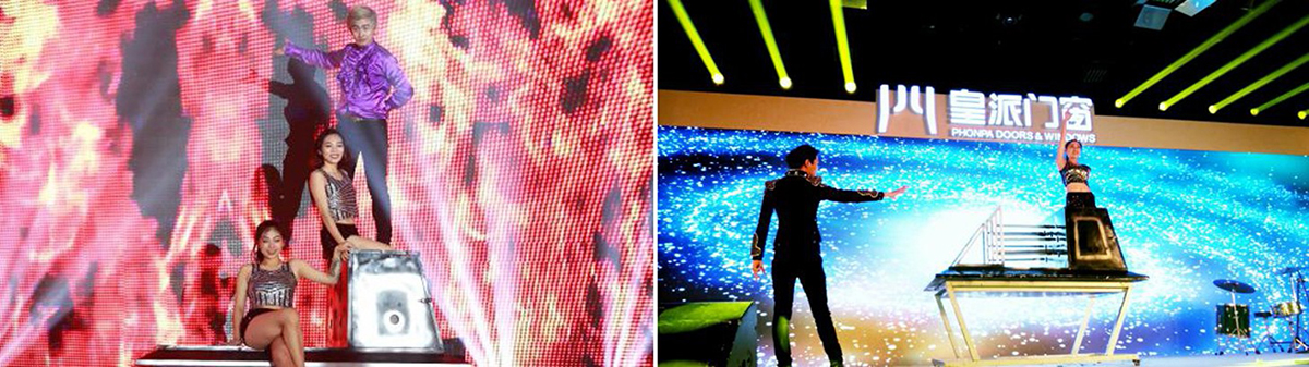 魔術演出演藝表演節(jié)目烈焰穿刺