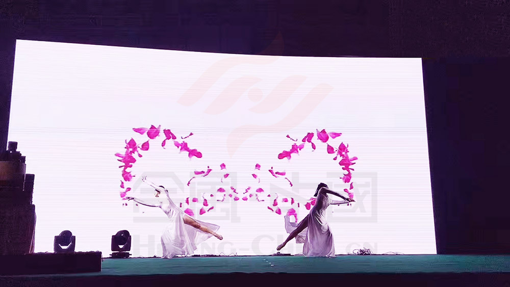 人屏舞蹈互動秀活動演出節(jié)目《百花追夢》案例2