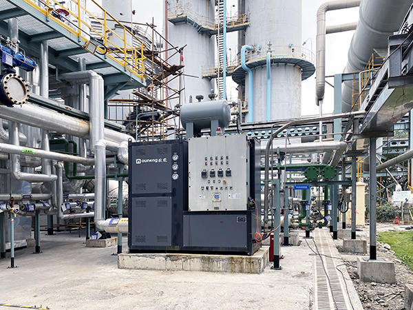 導熱油電加熱器的簡介，比傳統鍋爐每年省十萬以上